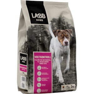 Hundfoder Labb Viktkontroll Små raser 3 kg