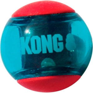 Hundleksak Kong Squeezz Action Ball Red M