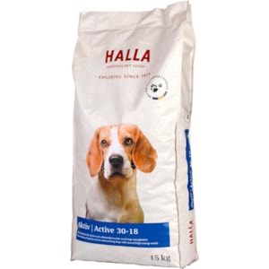 Hundfoder Halla Aktiv, 15 kg