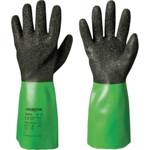 Handskar Granberg Kemikalieskydd PVC Grön 8