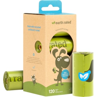 Bajspåse Hund Earth Rated Eco Refill Unscented, 8x15-pack
