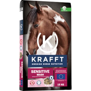 Hästfoder Krafft Sensitive Mash RM 15 kg