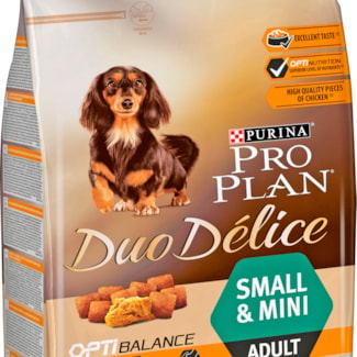 Hundfoder Pro Plan Duo Délice Adult Small Mini Kyckling och Ris, 2,5 kg