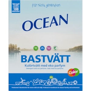 Tvättmedel Ocean Bastvätt Kulör 45 kg