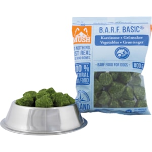 Hundfoder Mush Basic Grönsaker, 0,8 kg