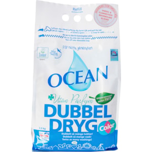 Tvättmedel Dubbeldryg Ocean Oparfymerad Refill 35 kg