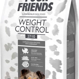 Hundfoder Four Friends Weight Control, 3 kg