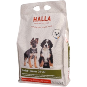 Hundfoder Halla Junior, 3,25 kg