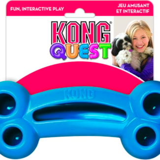 Hundleksak Kong Quest Bone L Blandade färger