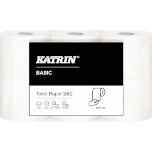 Toalettpapper Katrin Basic 6 x 50 m