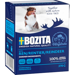 Hundfoder Bozita Tetra Recart Ren 370 g