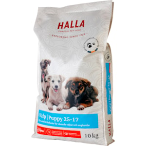 Hundfoder Halla Valp 10 kg