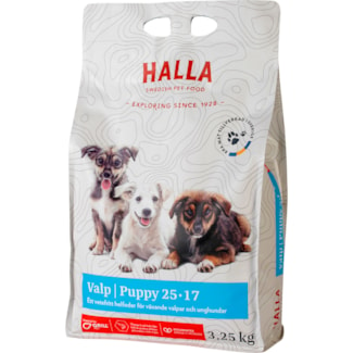 Hundfoder Halla Valp, 3,25 kg