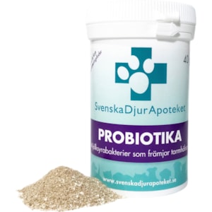Kosttillskott Hund Svenska Djurapoteket Probiotika 40 g