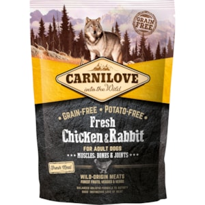 Hundfoder Carnilove Adult Chicken & Rabbit 15kg