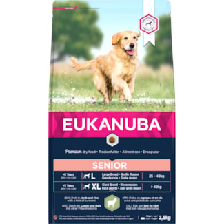 Hundfoder Eukanuba Senior Large Lamb & Rice 2,5 kg
