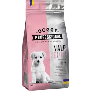 Hundfoder Doggy Professional Valp 2 kg