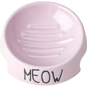 Matskål Pet Ragous Keramik Meow, Rosa