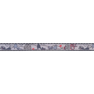 Katthalsband Rogz Reflectocat Svart S 20-31 cm