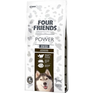 Hundfoder Four Friends Power 12 kg