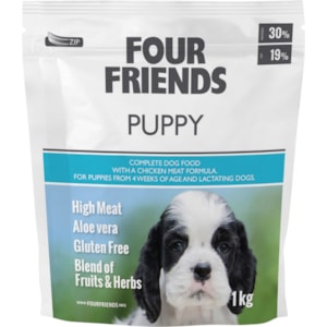 Hundfoder Four Friends Puppy, 1 kg