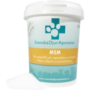 Kosttillskott Svenska Djurapoteket MSM 250 g