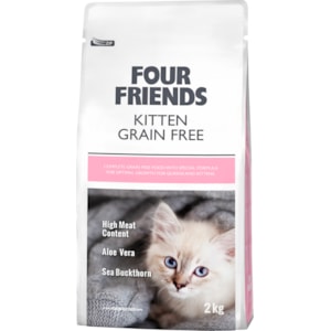 Kattmat Four Friends Grain Free Kitten 2 kg