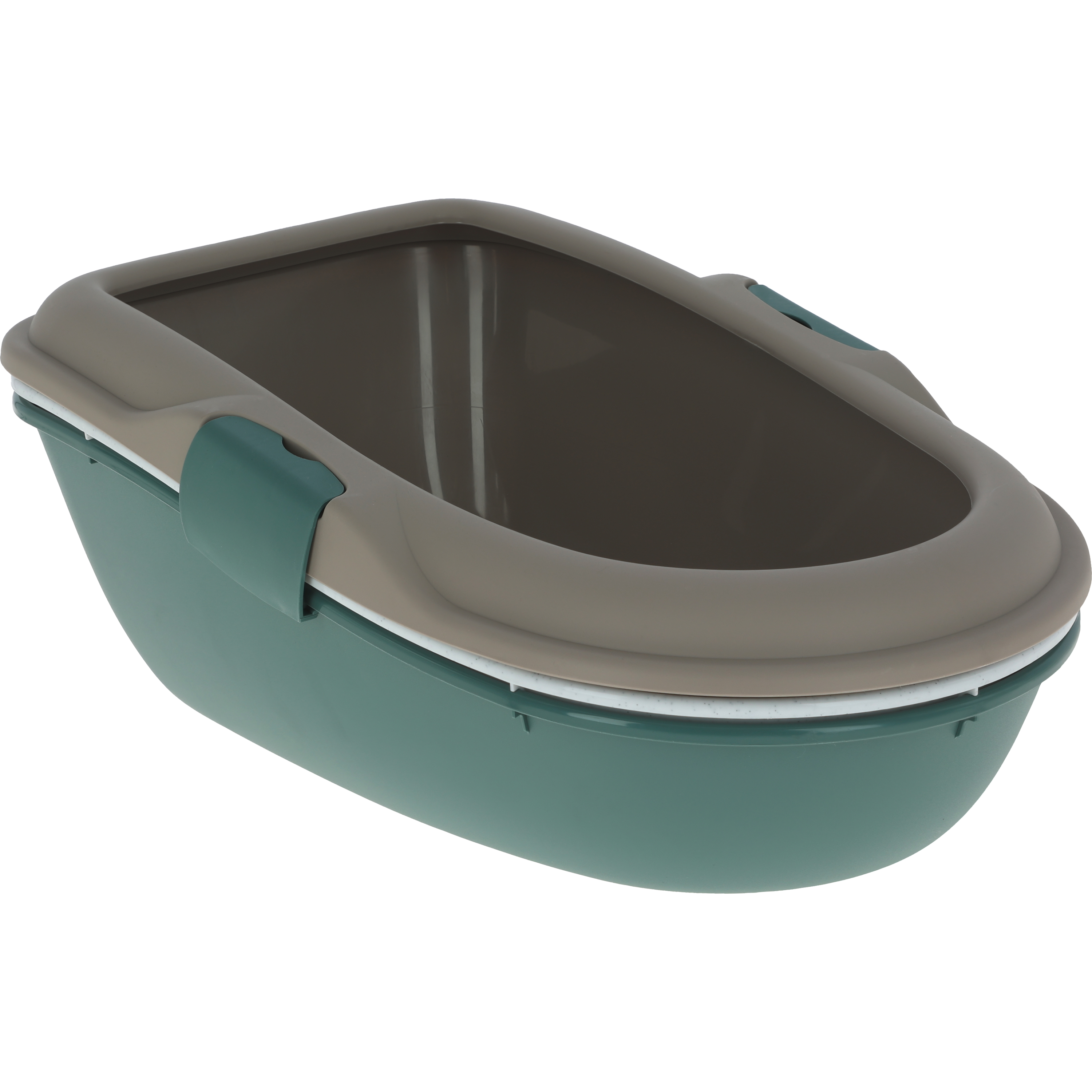 Kattlåda Kerbl med sil Furba Grön 59x39x22cm