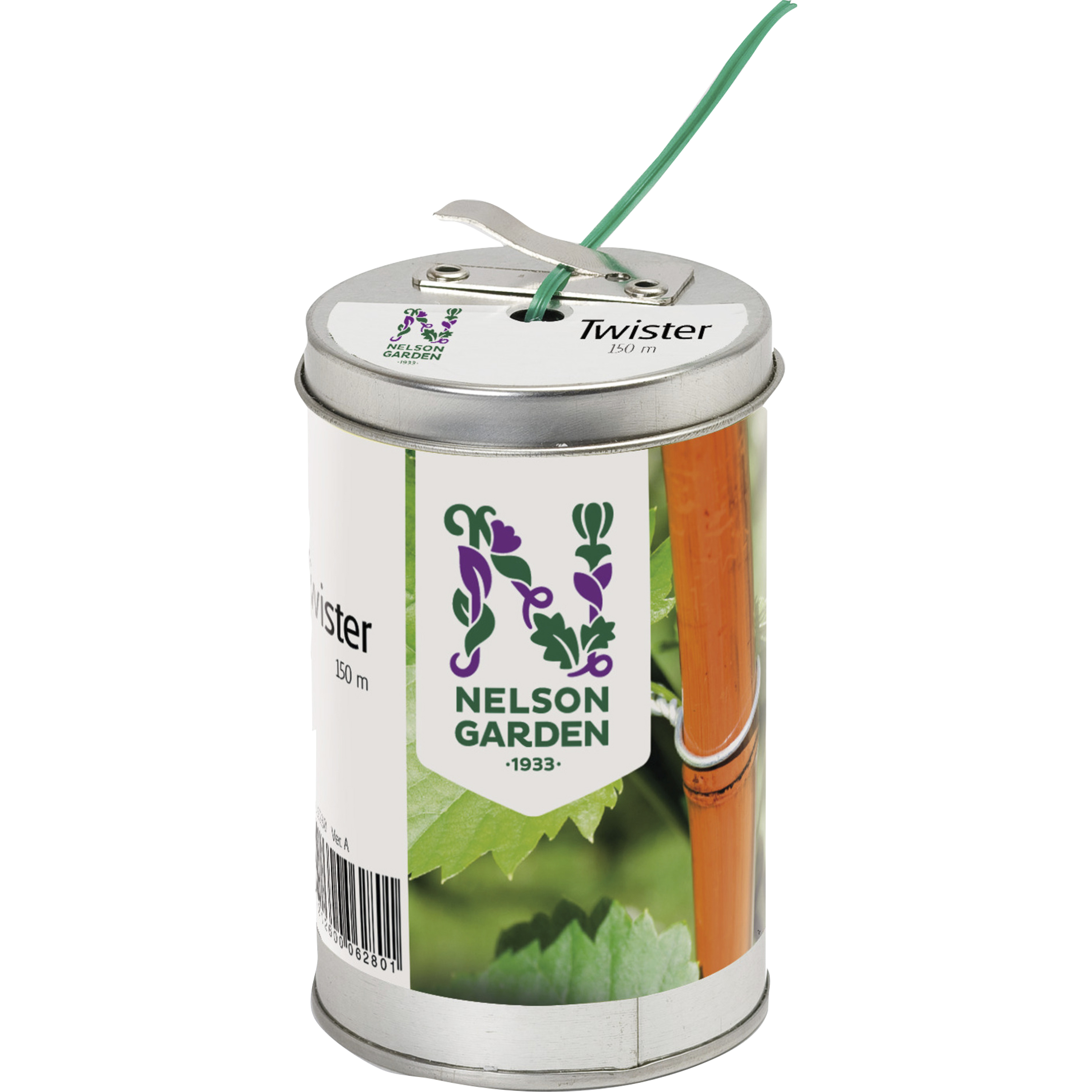 Bindtråd Nelson Garden Twister Plastad metall 150m