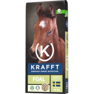 Hästfoder Krafft Foal, 20 kg