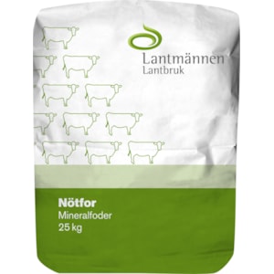 Nötfoder Lantmännen Mineralfoder Effekt Optimal, 25 kg