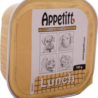 Hundfoder Appetitt Lunch, 150 g