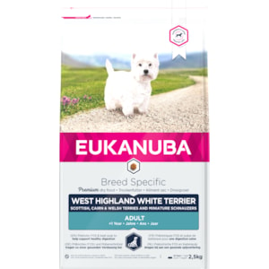 Hundfoder Eukanuba West Highland White 25 kg