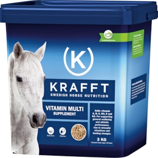 Fodertillskott Krafft Vitamin Multi, 3 kg