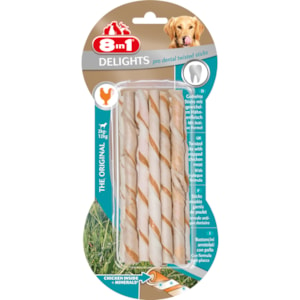 Tuggpinnar 8in1 Delights Pro Dent Twisted Sticks