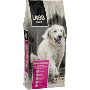 Hundfoder Labb Viktkontroll Mellanstora och Stora raser 15 kg
