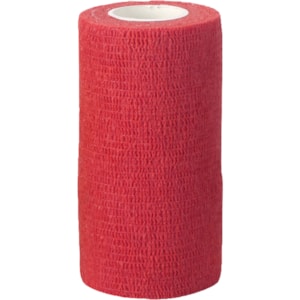 Bandage EquiLASTIC, 10 cm x 4,5 m Röd