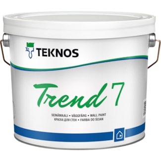 Väggfärg Teknos Glans 07 Trend 2,7 liter