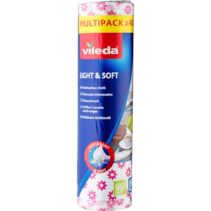 Hushållsduk Vileda Soft 40-pack