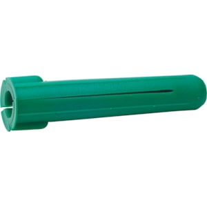 Plastplugg färgmärkt 12 x 60 mm (Grön), 5-pack