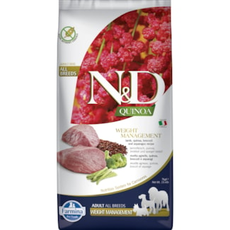 Hundfoder Farmina N&D Quinoa Lamm Weigh Management 7 kg