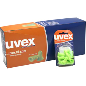 Hörselproppar uvex Hi-Com, 5-pack