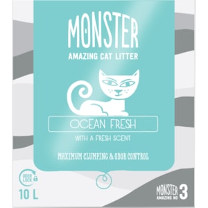 Kattsand Monster Ocean Fresh, 10 l