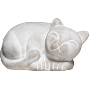 Katt Cement Grå, 22x11 cm