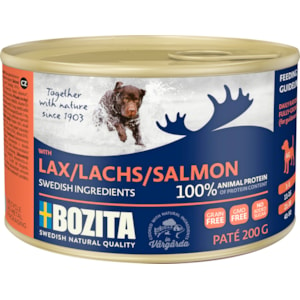 Hundfoder Bozita Paté Lax 200 g