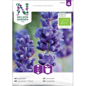Fröer Nelson Garden Lavendel Organic