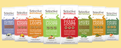 Selective Naturals smådjursgodis i olika smaker