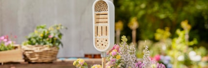 Rädda bina med hjälp av insektshotell från Granngården