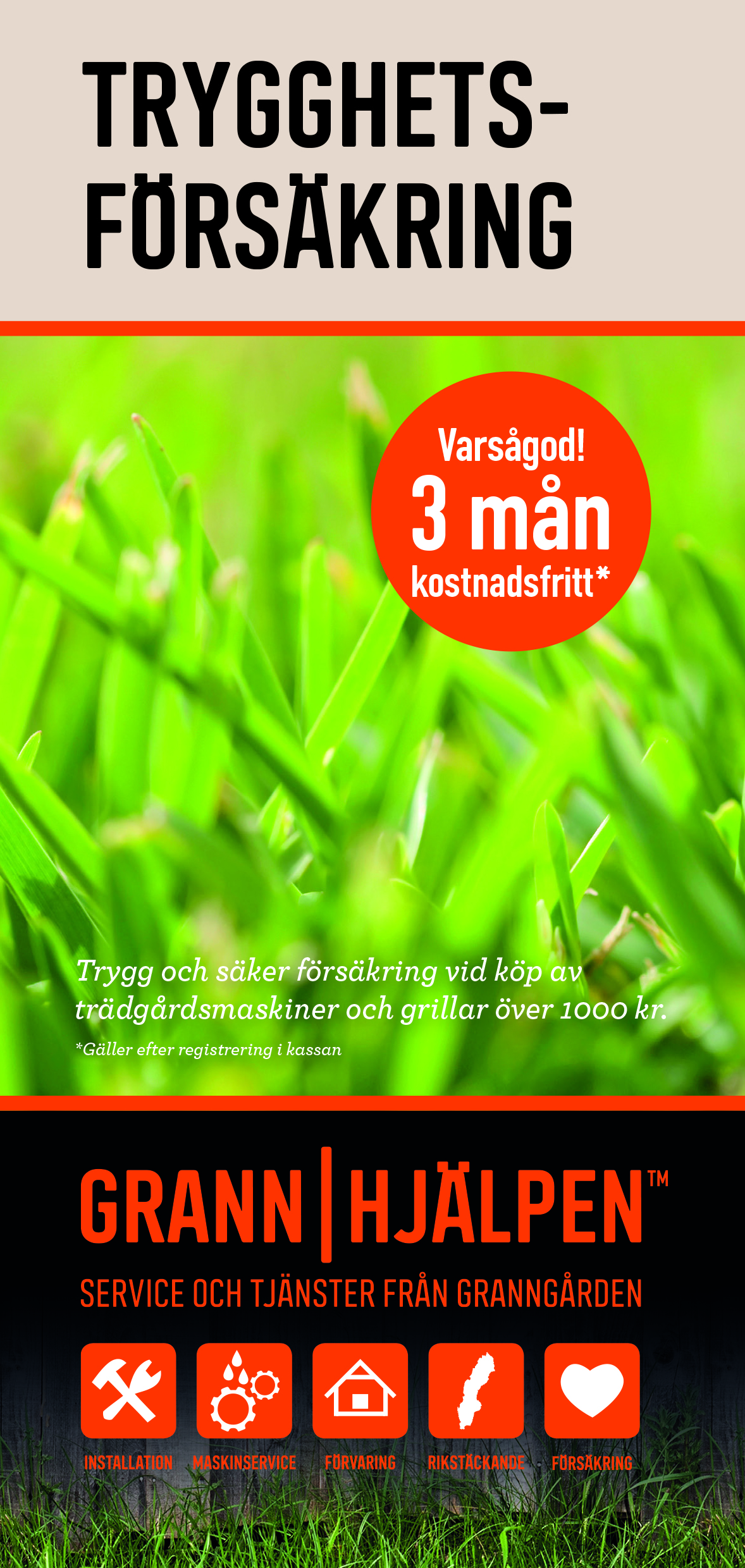 Trygghetsf&ouml;rs&auml;kringar fr&aring;n Grannhj&auml;lpen hos Granng&aring;rden